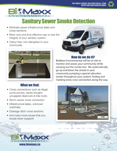 Sanitary Sewer Smoke Testing to Take Place Beginning on August 27 ...