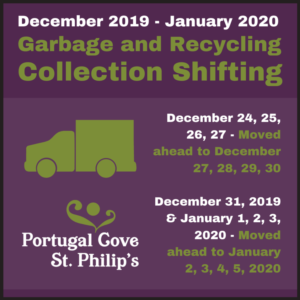 December 2019 January 2020 Garbage and Recycling Collection Shifting